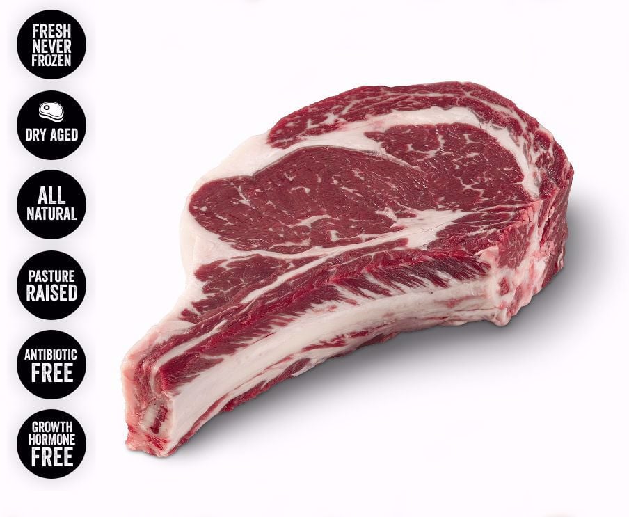 All Natural Usda Prime Dry Aged Bone In Ribeye Lobel S Of New York