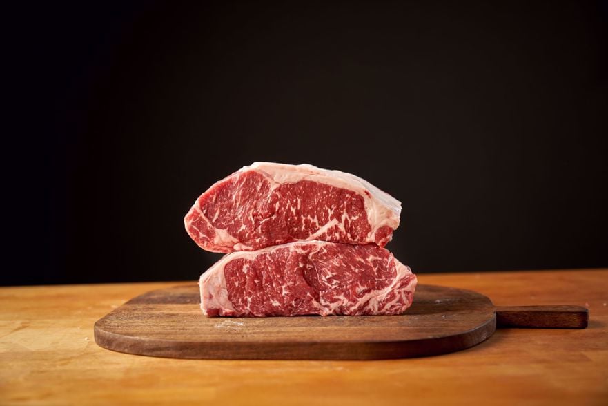 Oz Wagyu Aged Boneless New York Strip Steak Lobel S Of New York