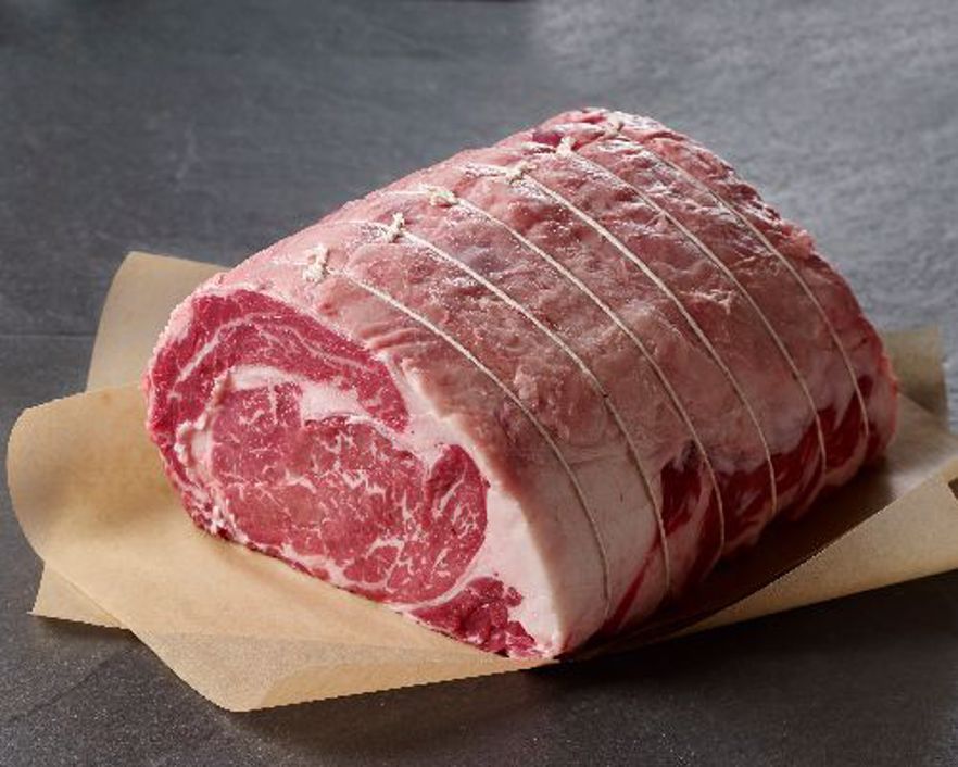 Black-Tie Gift Box: 2 (16 oz.) USDA Dry-Aged Prime Boneless Rib Steaks
