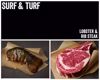 Surf & Turf: Lobster and Rib Steak