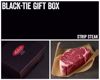 Black-Tie Gift Box: 2 (12 oz.) USDA Prime Dry-Aged Boneless Strip Steaks