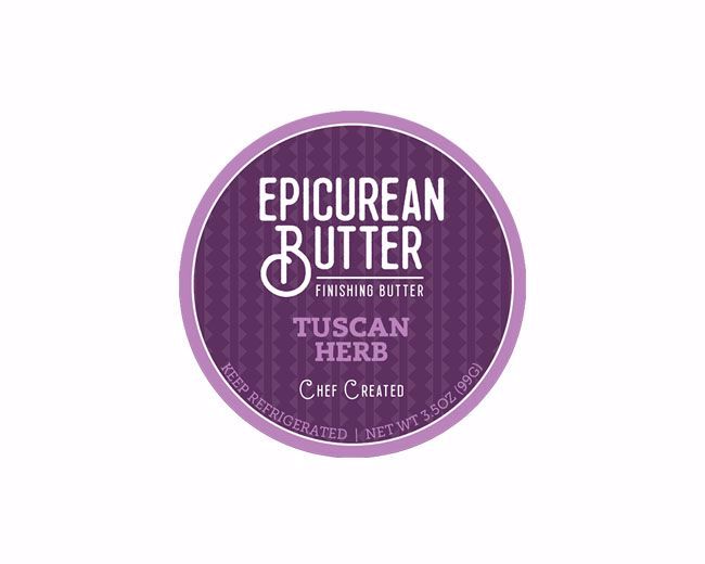 Epicurean Tuscan Herb Butter Label