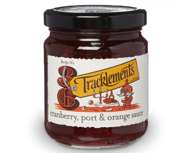 Tracklements Cranberry, Port & Orange Sauce