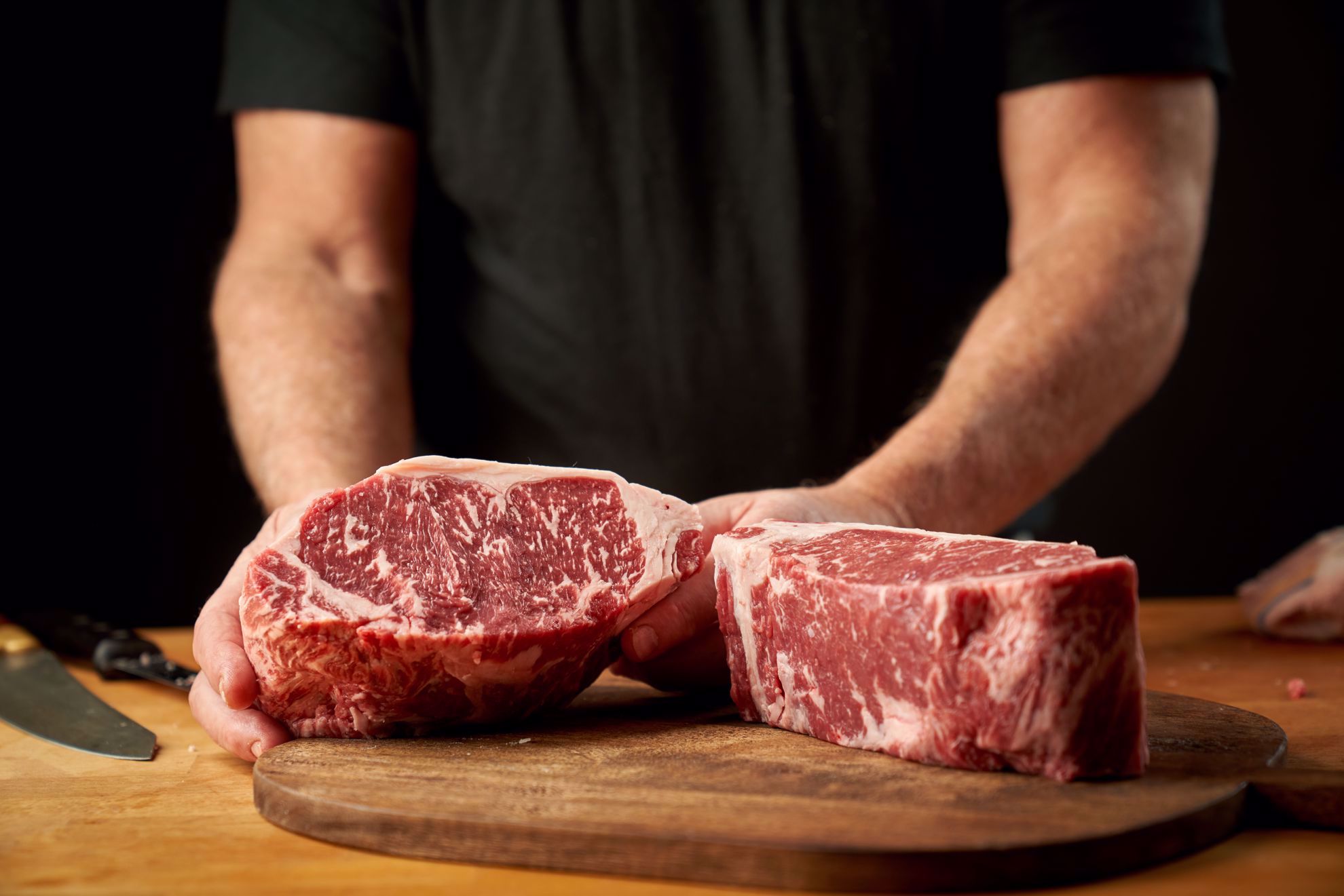 Lobels Wagyu Beef Aged Boneless Double Strip Steak Online Butcher Shop Lobels Of New York 