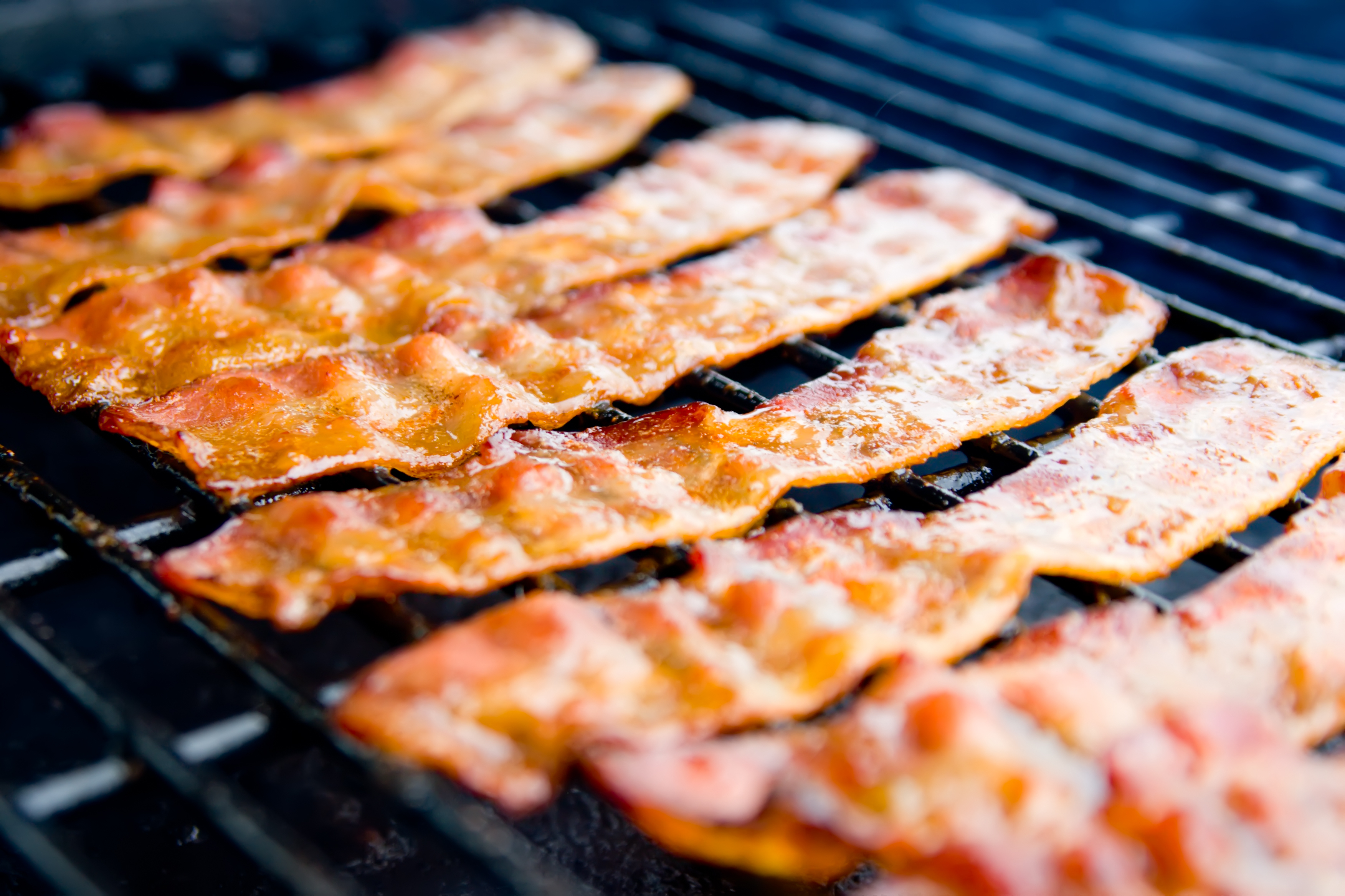grilled bacon