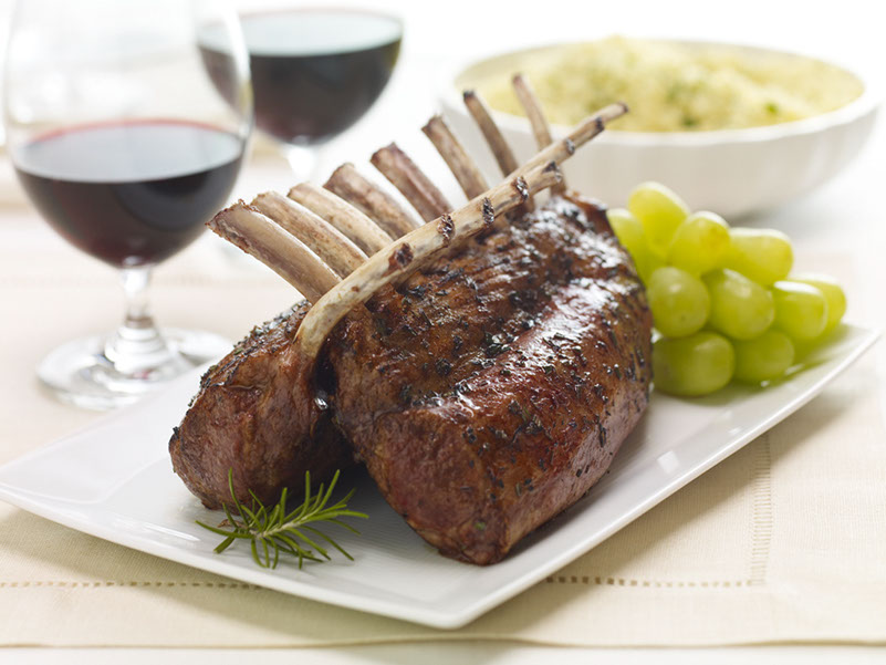 Lamb - Frenched Rack - Plated