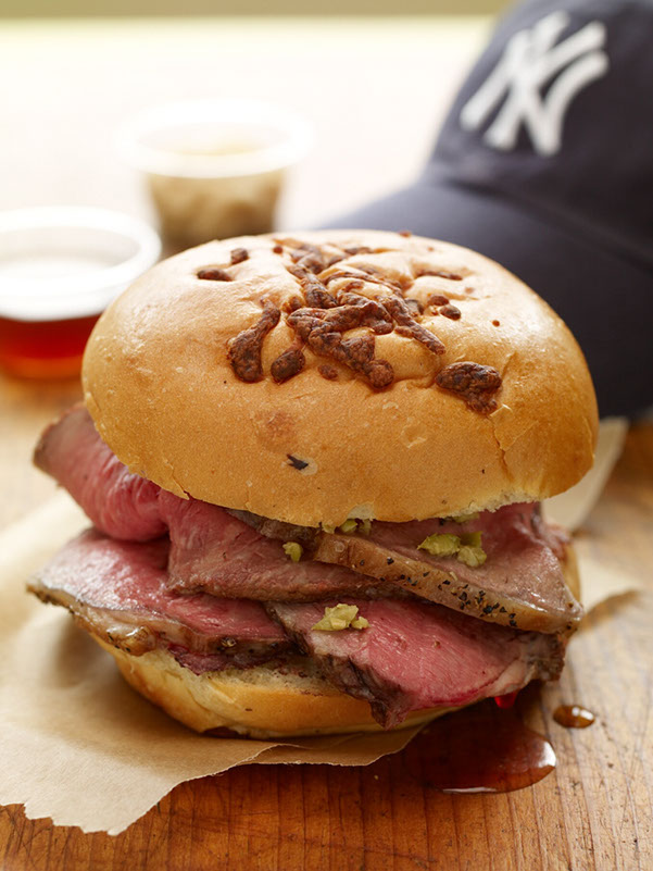 Steak Sandwich - Yankee Hat Bun On